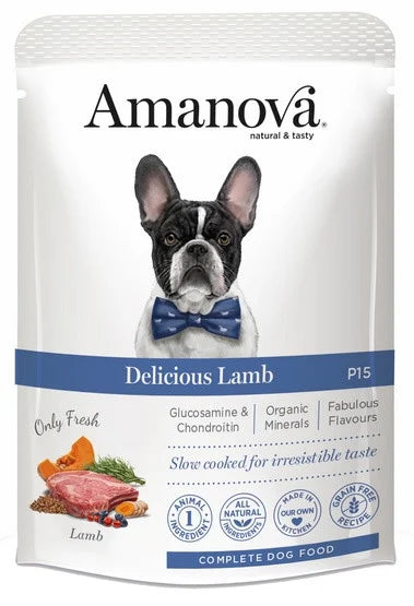Amanova Dog – Adult Delicious Lamb – Jagnięcina saszetka 300g